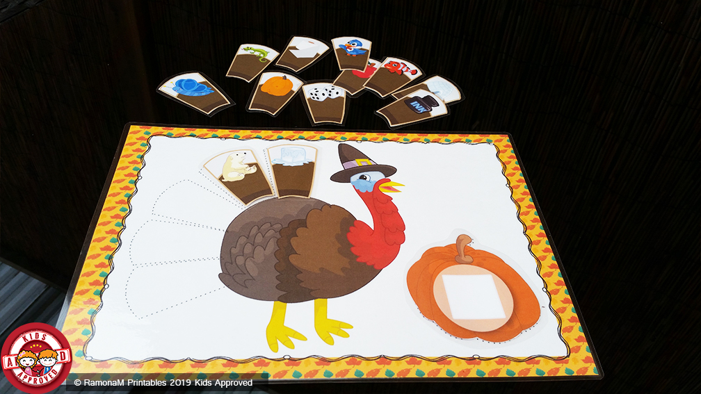 Teaching Colors Turkey Themed Kids Approved