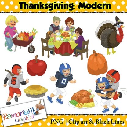 Thanksgiving Clip art - Modern Day