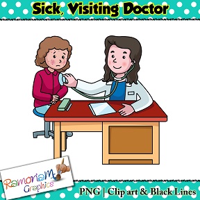 visiting the sick clipart