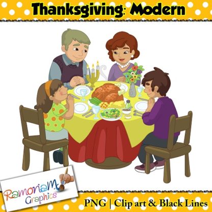 Thanksgiving Clip art - Modern Day - Image 2