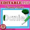 Editable PDF - Name Mats - RamonaM