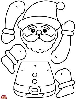 FREE Moveable Santa Puppet – Kids Approved