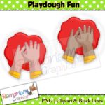 Instruction Clip art for Playdough – Kids Approved