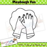 Instruction Clip art for Playdough – Kids Approved