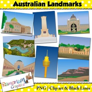 Australian Landmarks Scenes