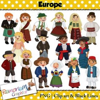 Children of the World Clip art Europe