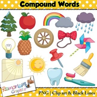 Compound Words Clipart Set 7