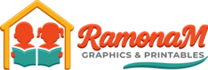 RamonaM Graphics & Printables logo