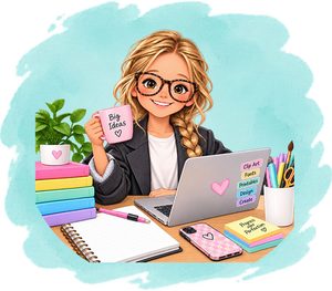 Resource creator clip art and graphics by RamonaM Graphics