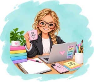 Resource creator clip art and graphics by RamonaM Graphics